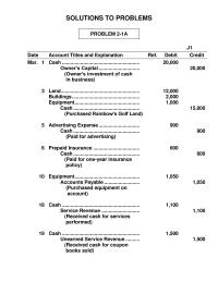 Math Business SOLUTIONS TO