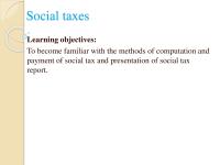 Social+taxes