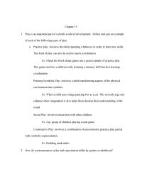 Chapter 15 assignment questions
