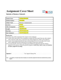Homework Assignment Cover