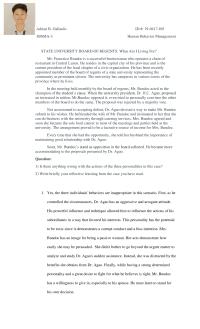 Human Behavior Reflection