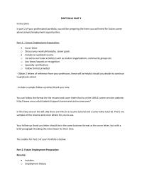 Assignment PORTFOLIO PART
