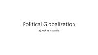 Political Globalization