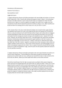 Introductory to Microeconomics