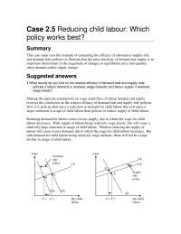 Reducing child labour: Which policy works best?