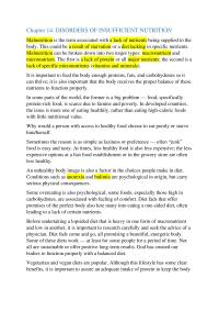 Chapter 14 health note