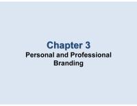 Personal And Professional Branding
