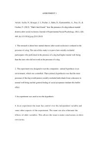 Assignment 1 ASSIGNMENT 1Article