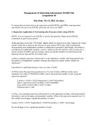 Mkt Management of Marketing