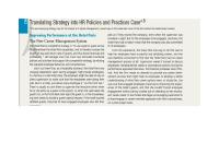 Case Study Translating Strategy