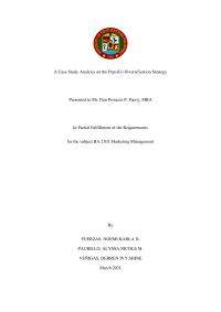 Pepsi-co-case-analysis