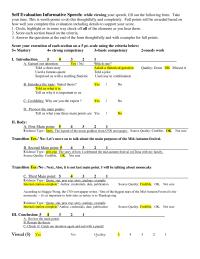 Self Informative Evaluation