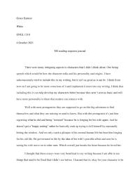 M4 reading response journal
