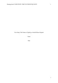 THE CULTURE OF QUALITY