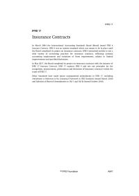 Insurance Contracts