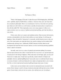The purpose of music essay (1)