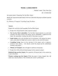Week 1 assignment