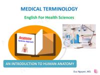 An introduction to human anatomy