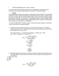 Financial Markets 2