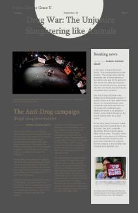 Drug War: The Unjustice Slaughtering like Animals