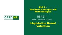 Liquidation Value