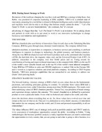 Casestudy IBM