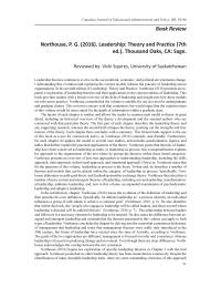 Theory and Practice Canadian