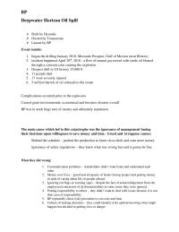 Case Study Notes