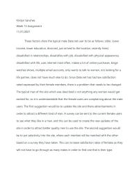 Week 13 Assignment