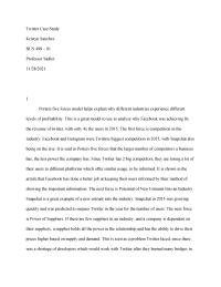 Twitter Case Study