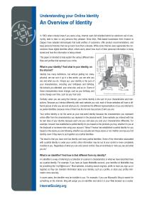 An Overview of Identity