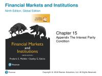 Financial Markets and Institutions Ninth Edition Chapter 15