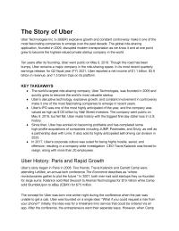 The Story Of Uber