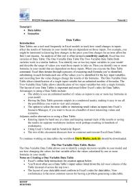 Tutorial 1 IFS2230 Management