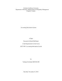 Accounting Information System