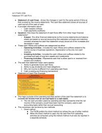 Statement Of Cash Flow