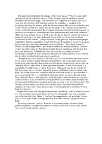 SOCIOLOgy Through observing the