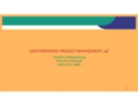 Chapter 6 CONTEMPORARY PROJECT