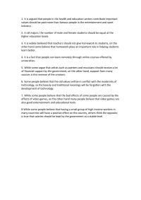 Homework p73-74