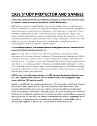 Case study protector and gamble