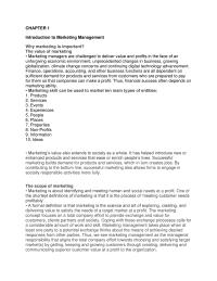 Introduction to Marketing Management