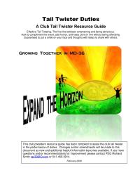 A Club Tail Twister Resource Guide