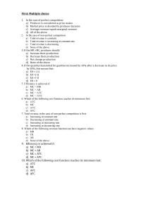 Managerial Economics