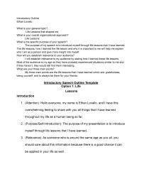 Lovallo introductory outline