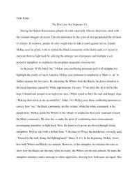 2 – page essay final draft