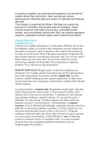 Consumer Surveys