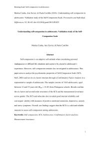 Validation Study Of The Self-compassion Scale