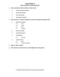 Marketing Chapter 13 Homework Temporal Perspectives 24 Task Definition 241 Gift Giving 25 Antecedent States 251