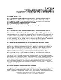 Marketing Chapter 4e Homework They Generally Live Modest Homes And Are More Likely Get Involved Do