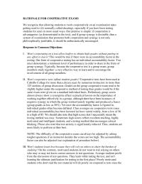Media Studies Cooperative Exams Usually Disastrous Result The Cooperative Exam Will Encourage More Serious Attitude The